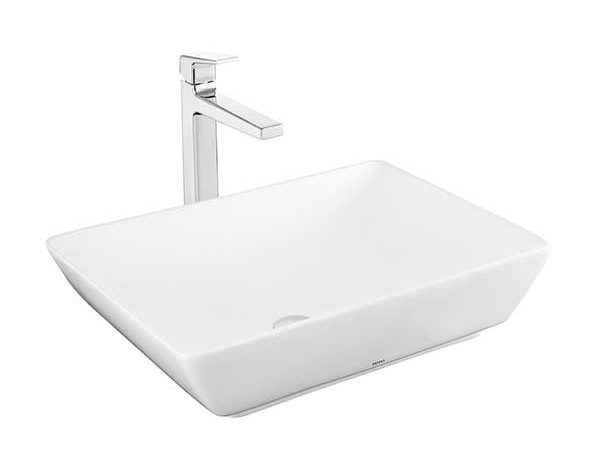 Chậu rửa đặt bàn TOTO LT1735#XW dáng Vuông