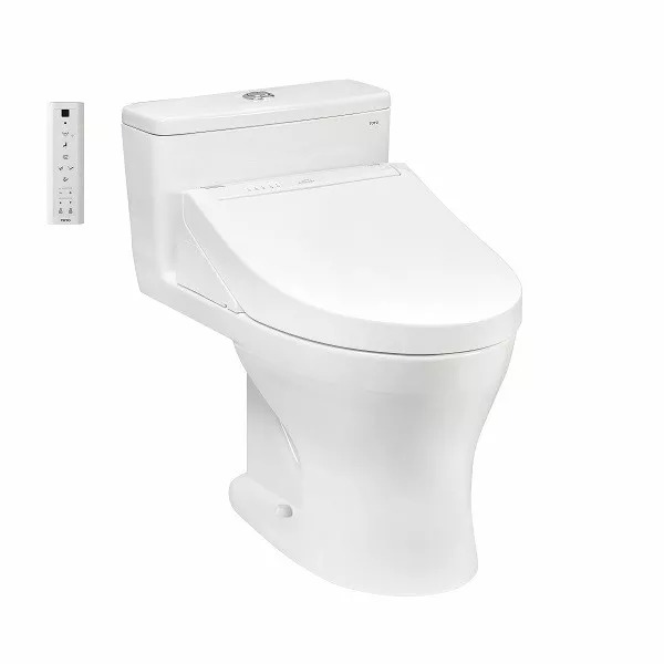 Bồn cầu 1 khối TOTO MS855CDW15 kết hợp Washlet