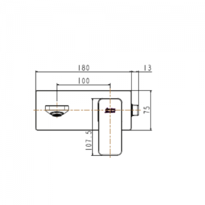 Bản vẽ kỹ thuật vòi lavabo gắn tường American Standard WF-1304MB