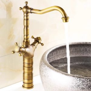 Vòi rửa mặt đồng nóng lạnh BossTani BT-4555