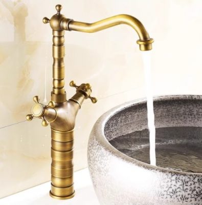 Vòi rửa mặt đồng nóng lạnh BossTani BT-4555