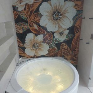 Bồn tắm massage BossTani BT-2506251 tích hợp đèn LED chiếu sáng
